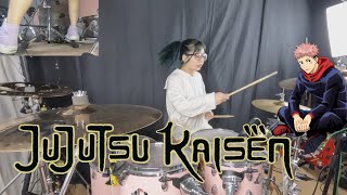 Jujutsu Kaisen OP Kaikai Kitan  EVE Drum Cover By Tora [upl. by Leeban357]