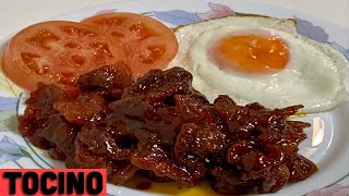 Sweet Tocino Recipe [upl. by Nnek]