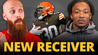 Chiefs SIGN a new RB AND WR McKinnons surgery Justin Houstons a dolphin and more [upl. by Zitvaa]