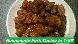 HOMEMADE PORK TOCINO in 7 UP [upl. by Sergent]