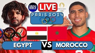 🔴EGYPT vs MOROCCO LIVE  Paris Olympics 2024  Full Match LIVE Today [upl. by Harrad]