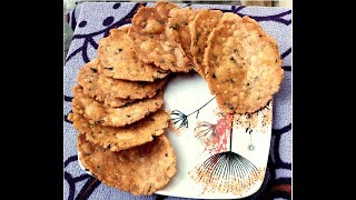 Thattai snack in tamil Thattai Murukku recipeNippattu snackதட்டை செய்முறை [upl. by Keverian181]