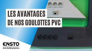 Les avantages concurrentiels de la goulotte PVC ENSTO Building Systems France [upl. by Alihs]