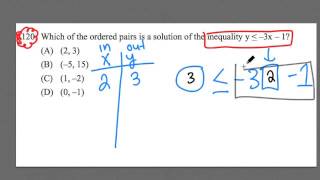 FTCE MATH 120  Inequalities  GOHmathcom [upl. by Guthry324]