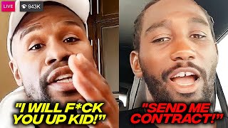 Floyd Mayweather SENDS KNOCKOUT Warning To Terence Crawford No Clickbait [upl. by Retsehc]