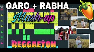 GARO RABHA MASHUP Remix on FL studio Mobile   half completed  Rope rope niaigen  Pidan Dorai [upl. by Uttasta]