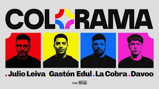 COLORAMA 1 Davo Xeneize La Cobra y Gastón Edul con Julio Leiva  Entrevista [upl. by Desireah331]