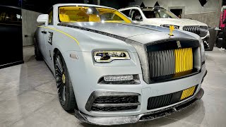 2023 Mansory Rolls Royce Wraith With Fading Grey To Black Matte Color  Supercars DD [upl. by Kreg]