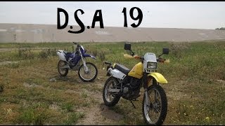 DSA  Ep 19  DR200 amp WR250F Dual Cam Dual Trail Ride and hit with a Bee in the eye TWICE [upl. by Retswerb]