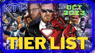 October 2023 Updated Tier List MCOC Champion Ranking [upl. by Sialac]