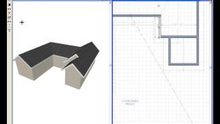 Roof over bump out issueHome Designer Architectural [upl. by Neelhtac]