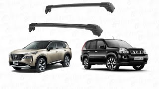 How To Install Roof Rack Crossbars on SUV Car  Nissan Cars [upl. by Niar]