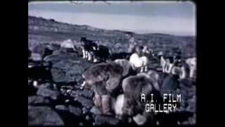 Eskimo summer activities Inuit groups 1947 [upl. by Aeresed]