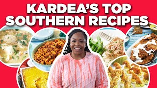 Kardea Browns Top 10 Southern Recipe Videos  Delicious Miss Brown  Food Network [upl. by Asiul]