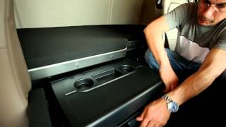 NEW STRALIS HIWAY  07  HI COMFORT amp ERGONOMICS  Storage compartments and fridge [upl. by Krute]