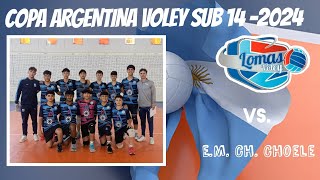 LOMAS VOLEY COPA ARGENTINA SUB 14 2024 LOMAS 30 EM CHOELE CHOELE [upl. by Garmaise]