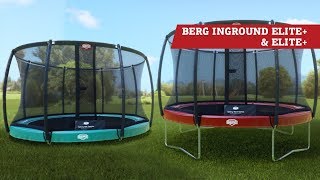 BERG Elite trampoline  specifications [upl. by Sekyere328]