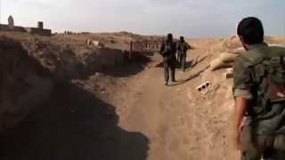 RAW Kurds battle ISIS [upl. by Llertnac]