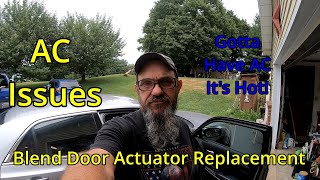 2011 Chrysler 300 HVAC Blend Door Actuator Remove and Install [upl. by Rammus]