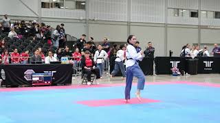 2024 US Final TKD Championship  U17 Female Individual DSCF4554 [upl. by Hazeefah]