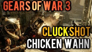 Gears of War 3 Cluckshot Event German Live Com [upl. by Annauj]