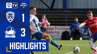 HIGHLIGHTS  Coleraine 13 Linfield  2nd September 2023 [upl. by Binetta]