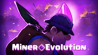 Miner Evolution  Clash Royale [upl. by Haslam277]