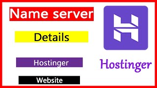 How to find Hostinger Website Nameserver  View Hostinger Nameserver  See Hostinger Nameserver [upl. by Riti]