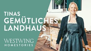 Gemütlicher Landhausstil  Tinas traditionelle Weihnachtsdeko Roomtour [upl. by Eel]