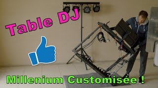 Ma régie DJ  Millenium DJ Table Customisée [upl. by Rise803]