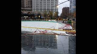 Ice Rink Under Construction [upl. by Samara]