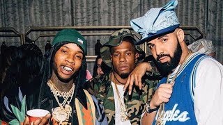 Chris Brown French Montana Tory Lanez Diddy amp more link up with Drake to turn up for his birthday [upl. by Anelet]