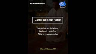 4 Kemulian Sholat Tahajud [upl. by Niroht]