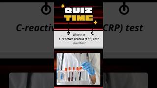 CRP test youtubeshorts quiz trivia trending triviaquestionsandanswers facts triviatime [upl. by Nitnert]