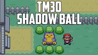 Where to Find TM30 Shadow Ball  Pokémon FireRed amp LeafGreen [upl. by Adlesirhc]