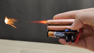 how to make Tiny Flamethrower at Home  how to make flash gun [upl. by Friedrich491]