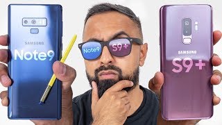 Samsung Galaxy Note 9 vs Galaxy S9 Plus [upl. by Conall]