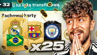 ALEŻ ODDAŁO OTWIERAMY 25 PICKÓW FC25 ULTIMATE TEAM 32 [upl. by Conni]