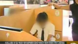 Escolar escapó de su casa y gastó 500 soles jugando en cabinas de internet [upl. by Dyl548]