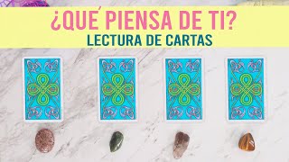 ¿QUÉ PIENSA DE TI¿Cómo te ve  Tarot interactivo [upl. by Abernon]