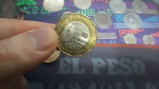 Monedas de 20 pesos Salen en el cambio No valen miles de pesos [upl. by Theobald]