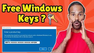 FREE Windows Activation Keys 🤔  Are Windows Generic Keys Illegal [upl. by Sidwohl287]