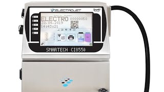 Smartech Ci8550  Dondurma kağıdı inkjet kodlama [upl. by Downey557]