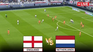 🔴LIVE ENGELAND versus NEDERLAND I UEFA EURO 2024 I VOLLEDIGE WEDSTRIJD STREAMING I eFOOTBALL PES 21 [upl. by Pompea]