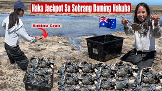 After Low Tide Nag Raking Crab Ako Dito Sa Australia Grabi Naglabasan Sila Jackpot😲 [upl. by Nievelt]