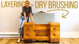 Master the Dry Brush Technique to Effortlessly Layer Furniture [upl. by Ennaylime853]