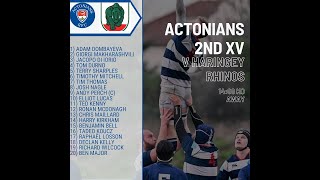 Haringey Rhinos VS Actonians II 27012024 [upl. by Ela]