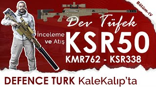 Türkiyenin İlk 50 Kalibre AntiMateryal Keskin Nişancı Tüfeği KSR50  KALEKALIP Bölüm IV [upl. by Notlem]