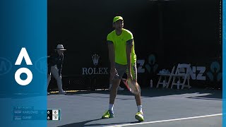 Ivo Karlovic v Laslo Djere match highlights 1R  Australian Open 2018 [upl. by Ahsemad]