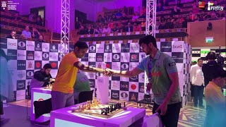 Its Arjun Erigaisi vs Vidit Gujrathi  Match Four  Mumba Masters vs Ganges Grandmasters [upl. by Goldina]